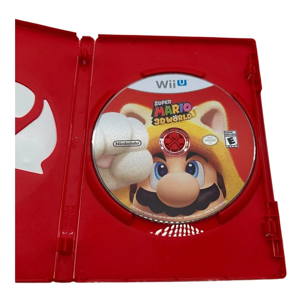 Super Mario 3D World (Nintendo‎ Wii U, 2013) No Manual Tested & Working